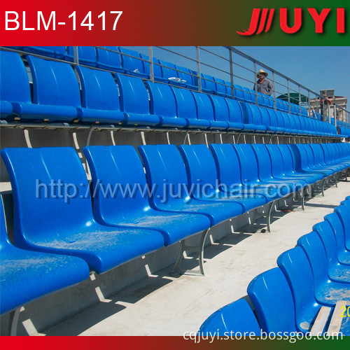 BLM-1417 Fireproof outdoor plastic chair for sports Gym Football Game outdoor plastic chair